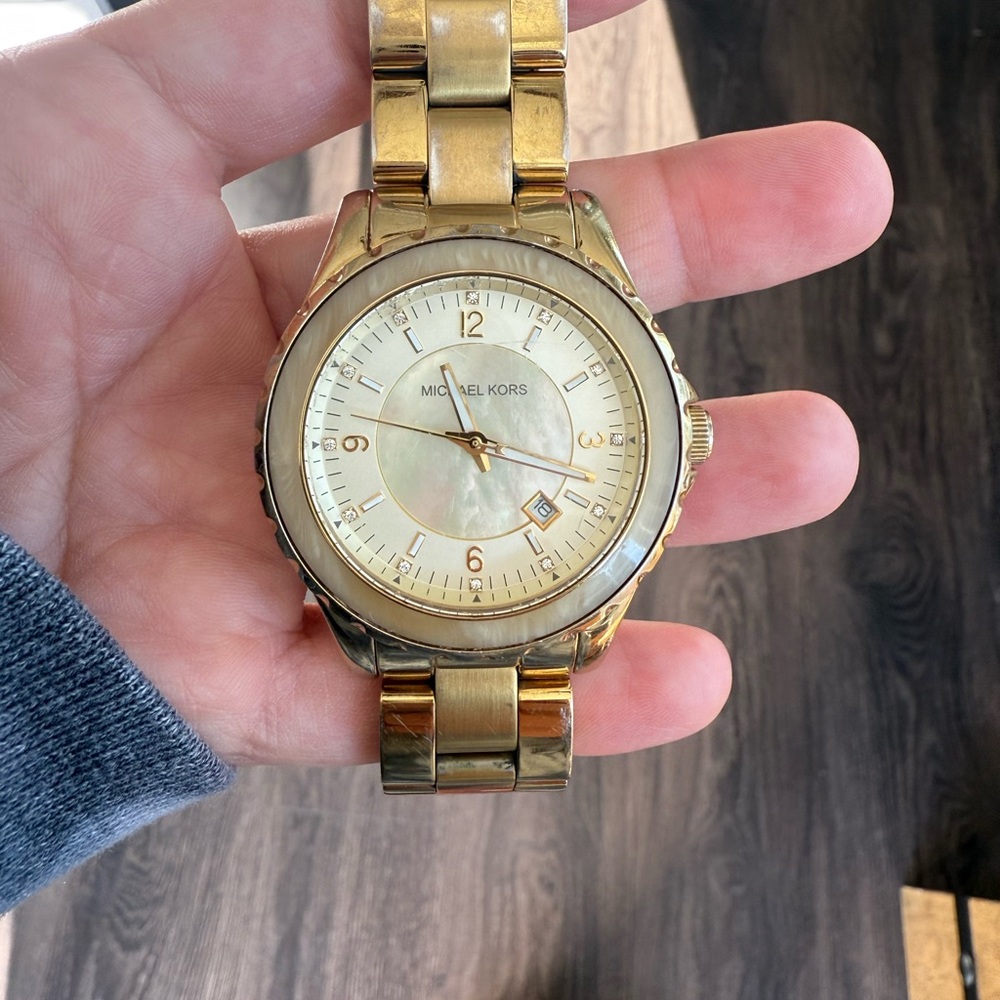 Michael Kors Gold-Tone Women Watch